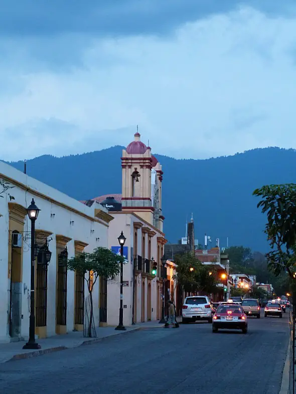 Oaxaca City in Mexico
