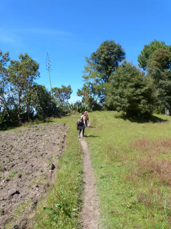 Hiking between indigenous villages in Mexico's Sierra Norte Mountains