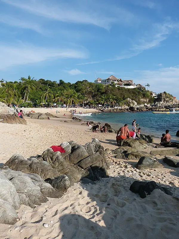Playa Manzanillo in Puerto Escondido, Mexico