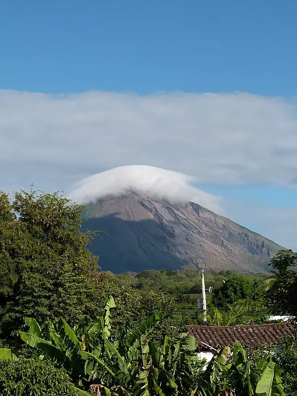 View of Volcan Conception on Ometepe, Nicaragua