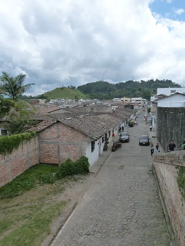 Popayan in the Coffee Region of Colombia