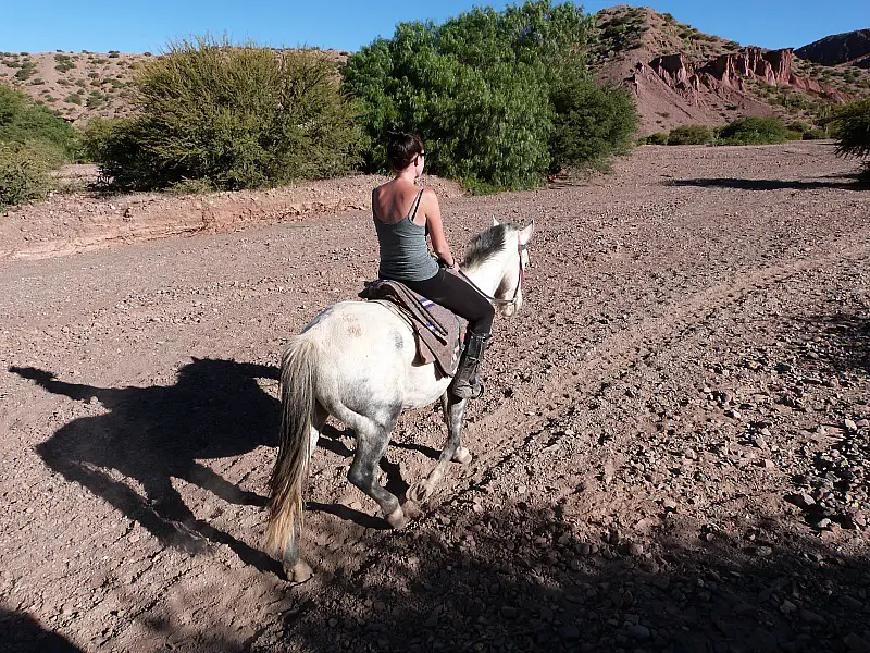 Horseriding around Tupiza, Southern Bolivia