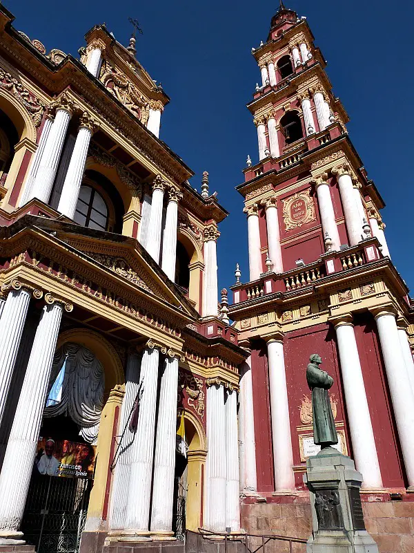 Beautiful colonial building in Salta, Northern Argentina