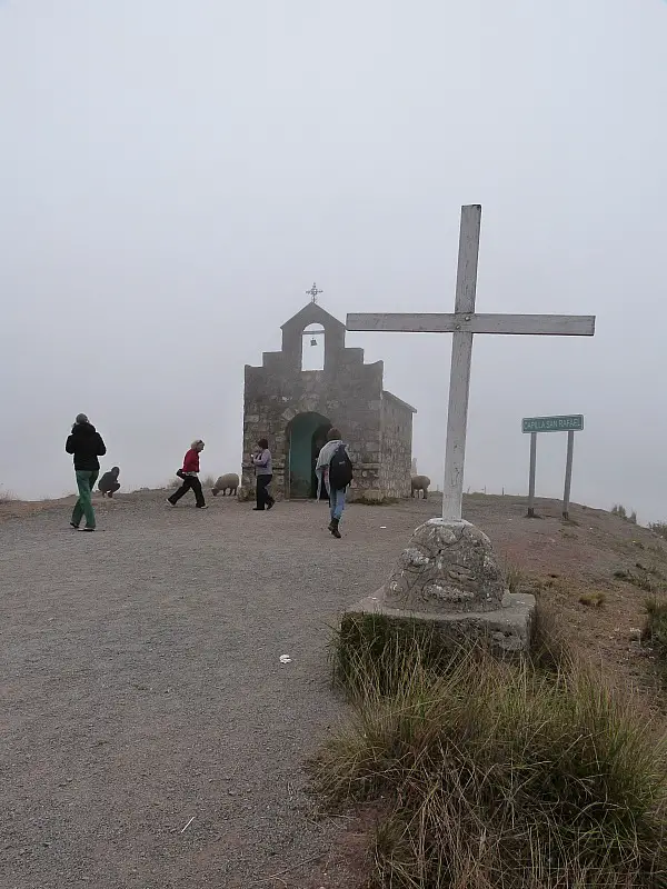Small chapel in the mountains near Cachi, Northern Argentina
