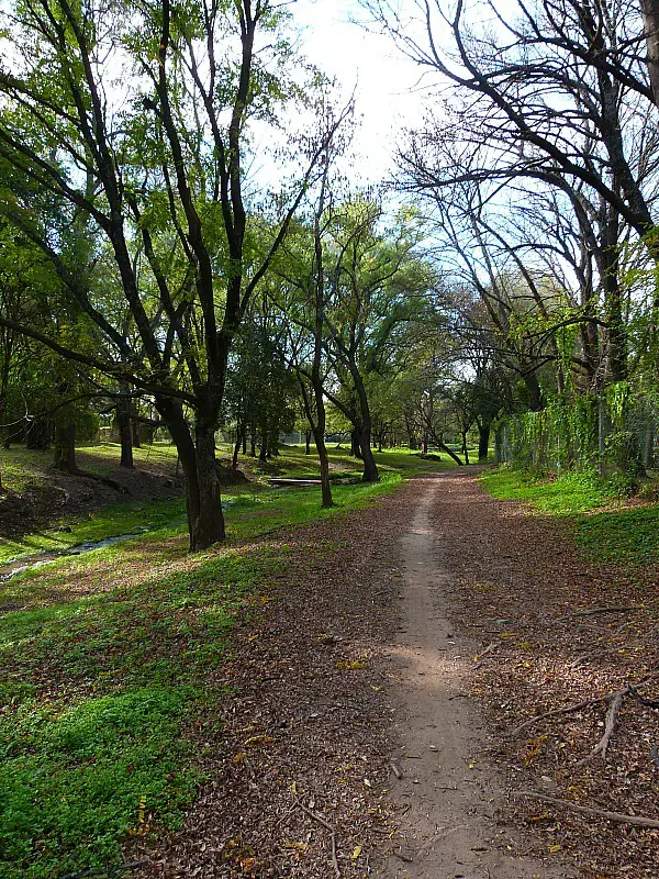 Walking trail in Villa General Belgrano in Northern Argentina
