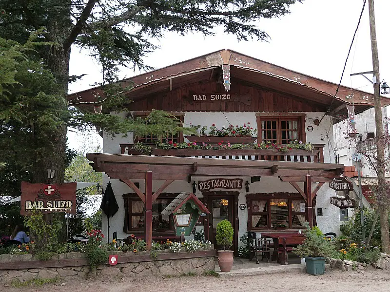 Swiss Restaurant in La Cumbrecita, Northern Argentina