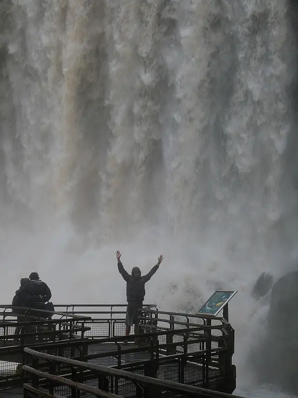 Witnessing the power of Iguazu Falls in Northern Argentina