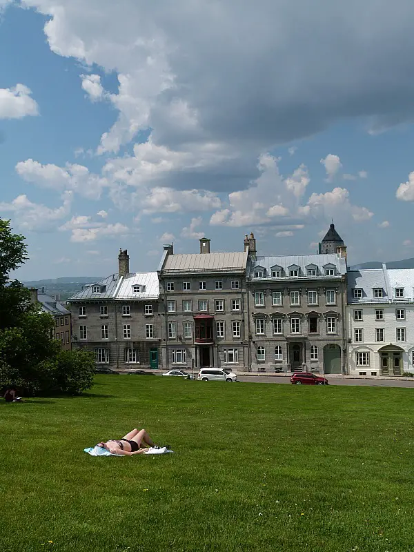 Green space in Quebec City