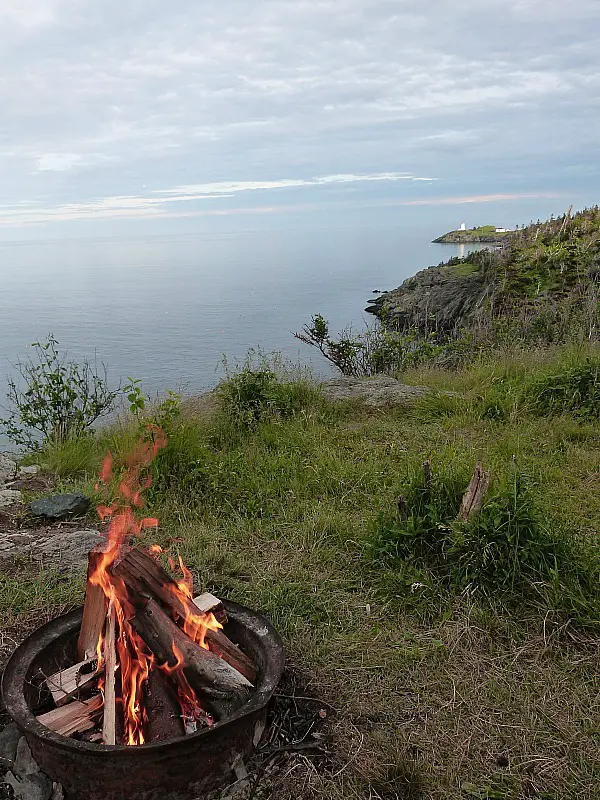 View from our campsite on Grand Manan Island