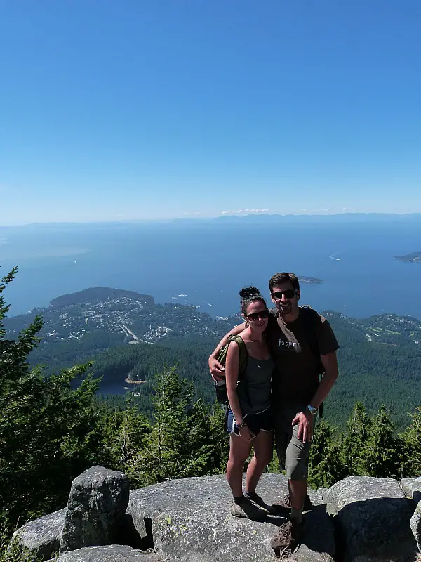 The summit of Cypress Mountain in North Vancouver, Canada