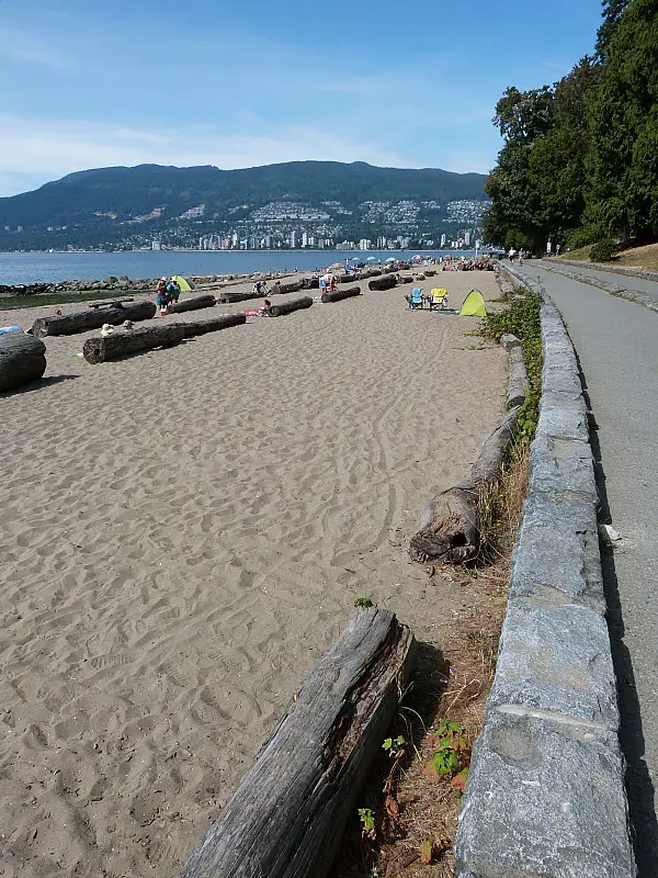 Second Beach in Vancouver