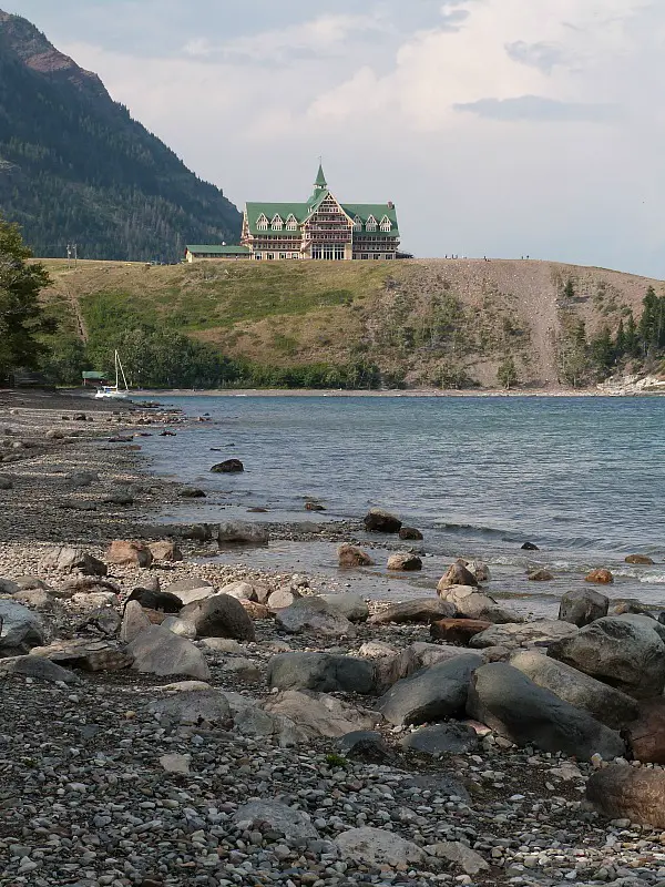Prince of Wales Hotel in Waterton Lakes National Park - a must do stop on a Rocky Mountain road trip