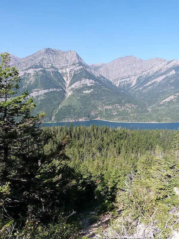 Views from the Crypt Lake trail in Waterton Lakes National Park, Canada
