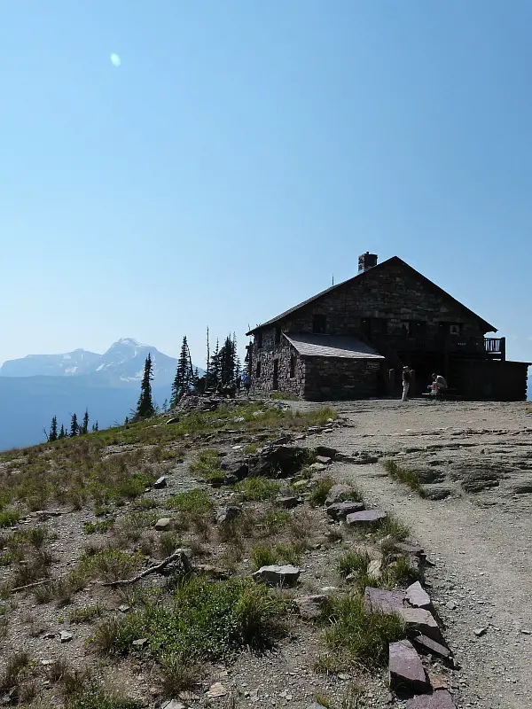 Granite Park Wilderness Chalet in Glacier National Park in Montana - a Rocky Mountain Road Trip must