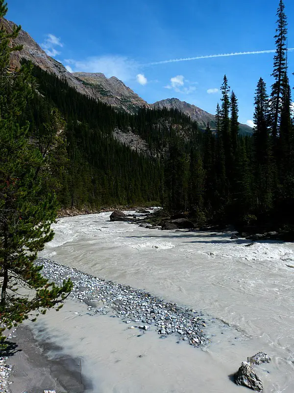 Kicking Horse River in Yoho National Park, Canada - a Rocky Mountain Road Trip must