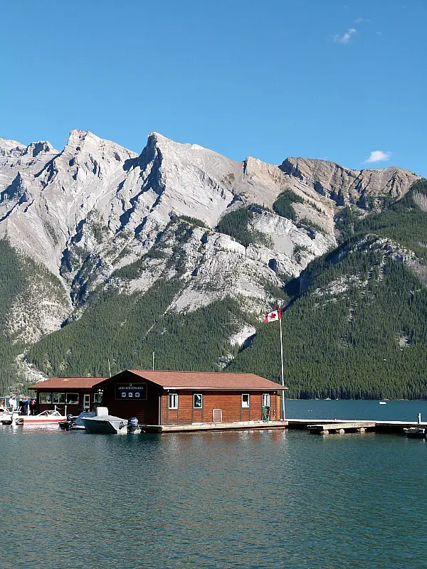 Lake Minnewanka in Banff National Park, Canada - a Rocky Mountain Road Trip must