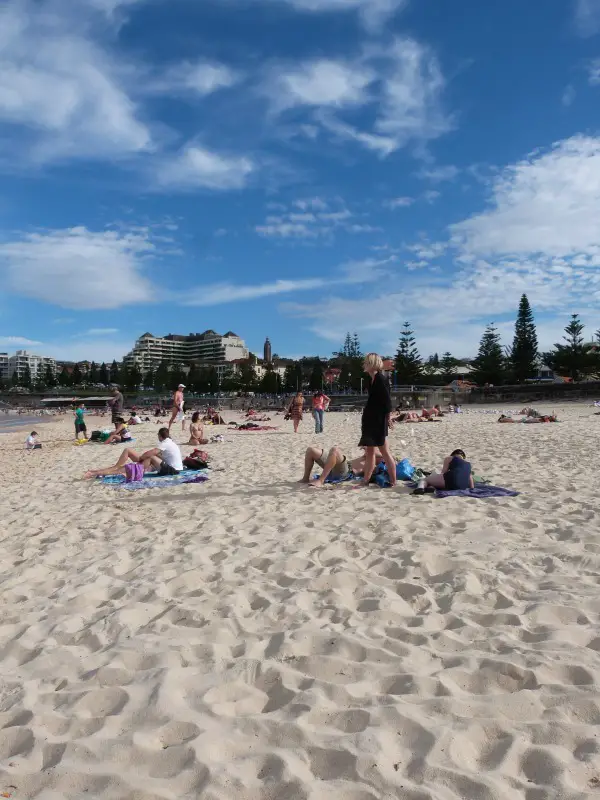 Beach time in the Eastern Suburbs in Sydney