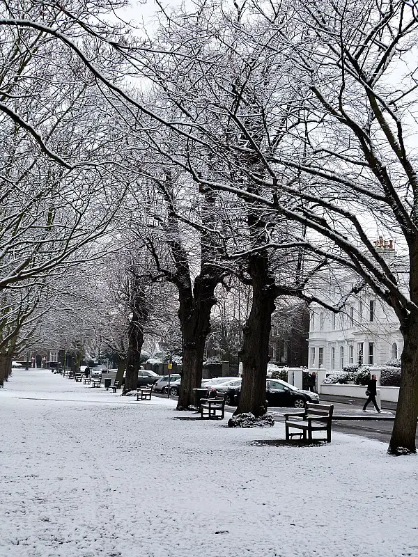 Winter in Richmond UK