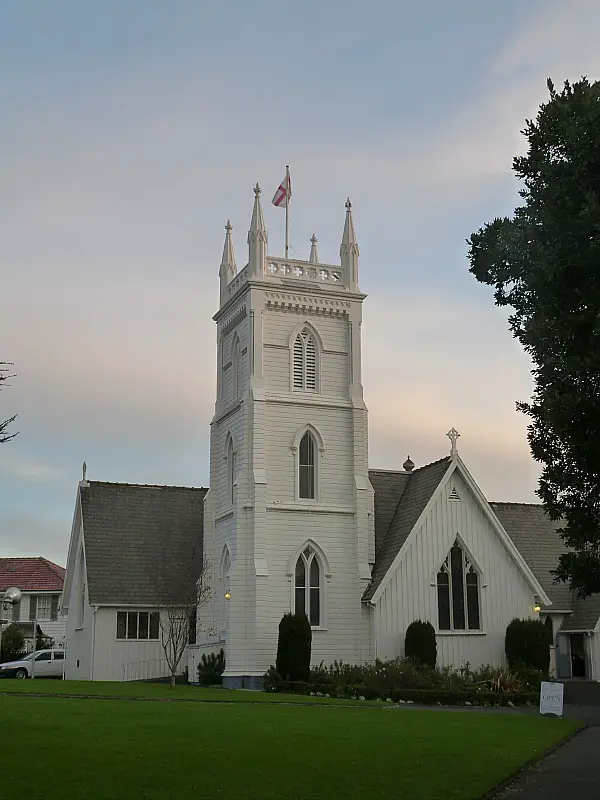 Visiting the church I was Christened in in Auckland on a visit back home to New Zealand