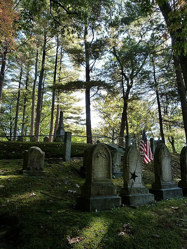 Sleepy Hollow Cemetery in Concord, Massachusetts - one of the best cemeteries to visit around the world
