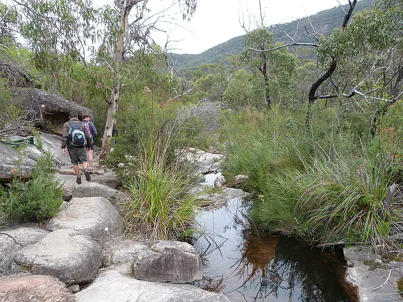 Hiking in the Grampians to the Pinnacle