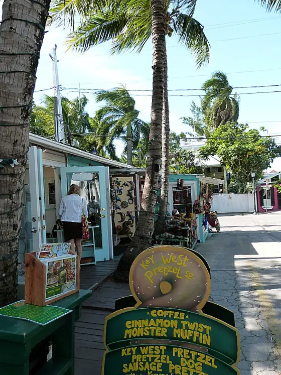 Eclectic shops in Key West Florida