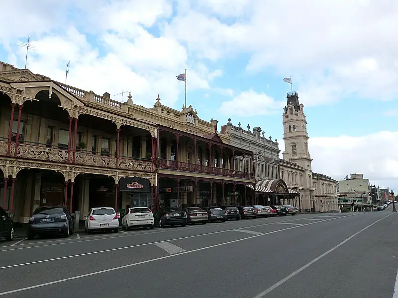 Main Street in Ballarat, Victoria