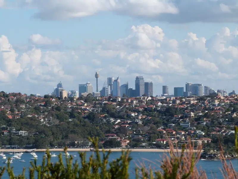 Great views of the city from the Manly to Spit walk