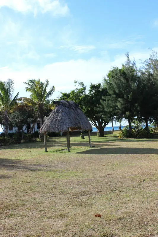 Traditional Village in the Yasawa Islands of Fiji