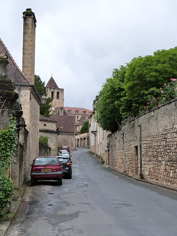 Wandering the back streets of St Cyprien in the Dordogne Region of France