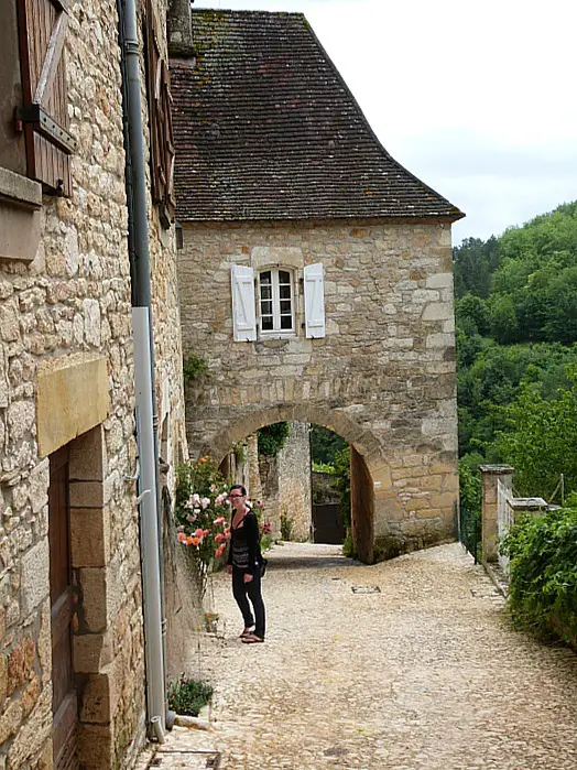 Castelnaud in the Dordogne Region of France
