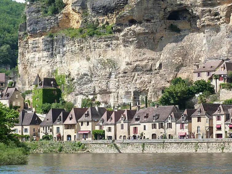 La Roque Gageauc is one of the most famous towns in the Dordogne Region of France