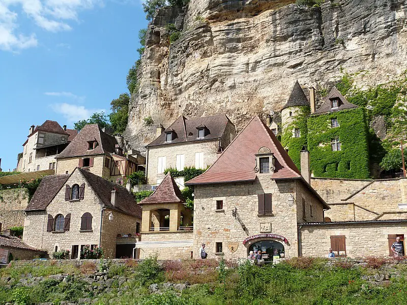 La Roque Gageau is one of the most beautiful towns in the Dordogne Region of France