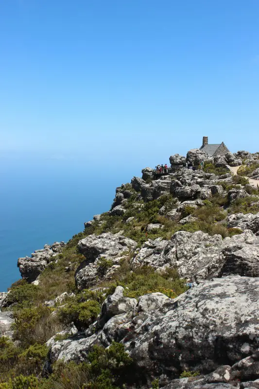 Views from the top of Table Mountain in Cape Town, South Africa