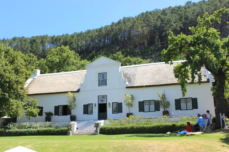 Rickety Bridge Winery in the Cape Winelands, South Africa
