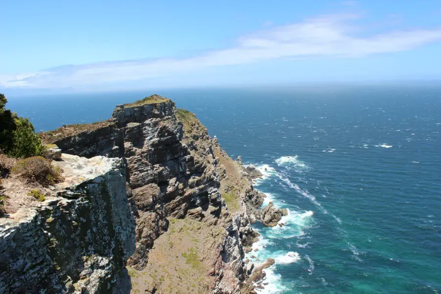 View from Cape Point Lighthouse in South Africa