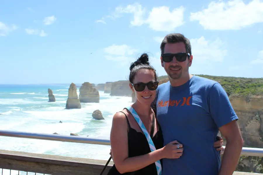 Checking out the Twelve Apostles on Australia's Great Ocean Road