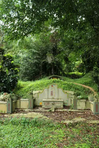 Bukit Brown Cemetery in Singapore