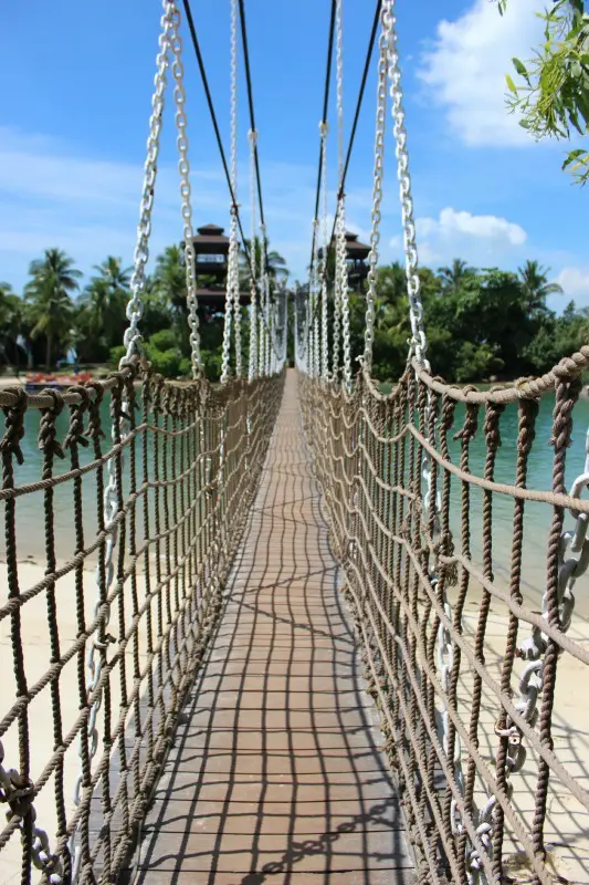 Palawan suspension bridge