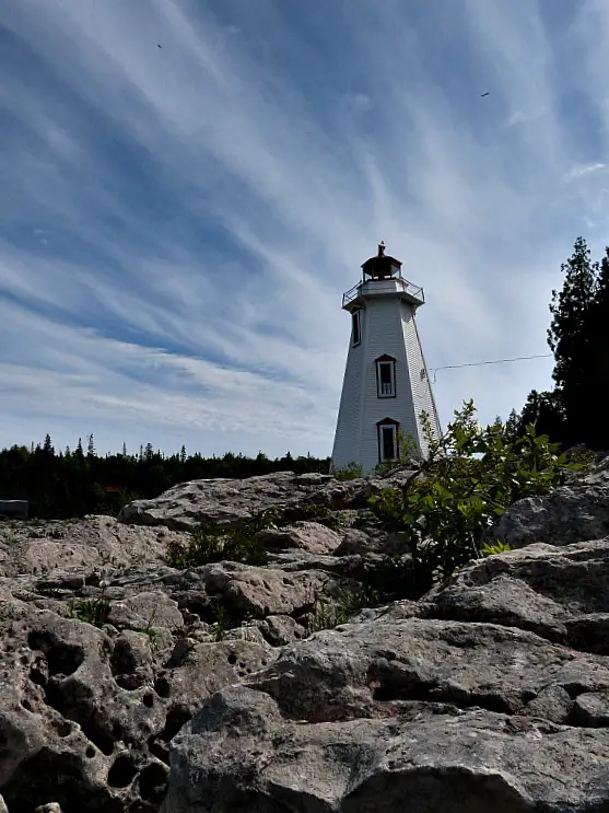 Big Tub Lighthouse in Ontario, Canada - one of my favorite lighthouses