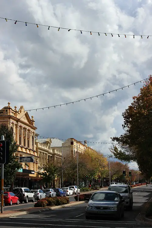 Main Street of Orange NSW