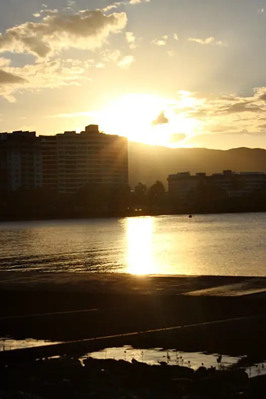 Sunset over Cairns