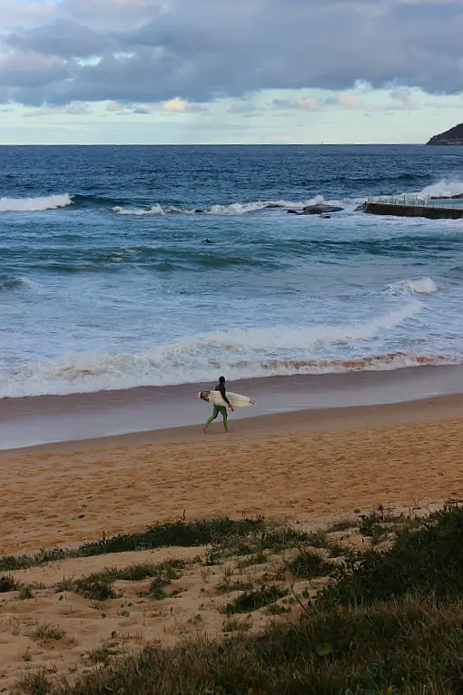 South Curl Curl beach on the Dee Why to Manly walk – one of Sydney’s best walks