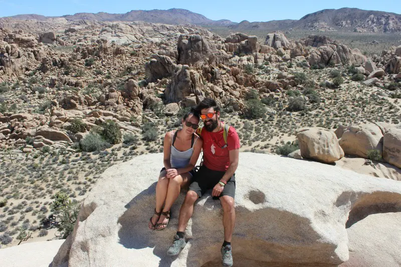 Joshua Tree National Park during month 10 of digital nomad life