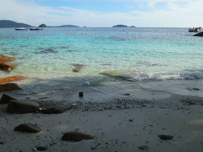 Ko Yang beach, one of our stops on our Koh Lipe snorkeling trip