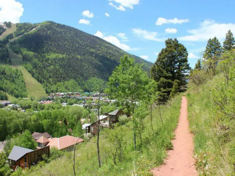 Hiking above Telluride, one of the best Colorado Mountain Towns