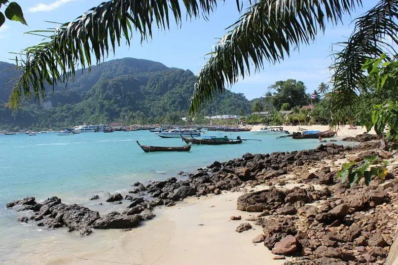 Ko Phi Phi Don beach, one of the stops on our Phi Phi Island Tour
