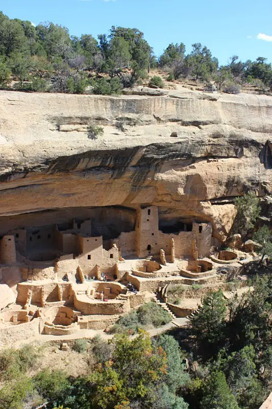 Cliff Palace at Mesa Verde National Park, one of the top National Parks on the West Coast