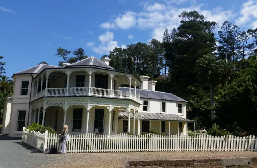 George Grey Mansion on Kawau Island, an offbeat island