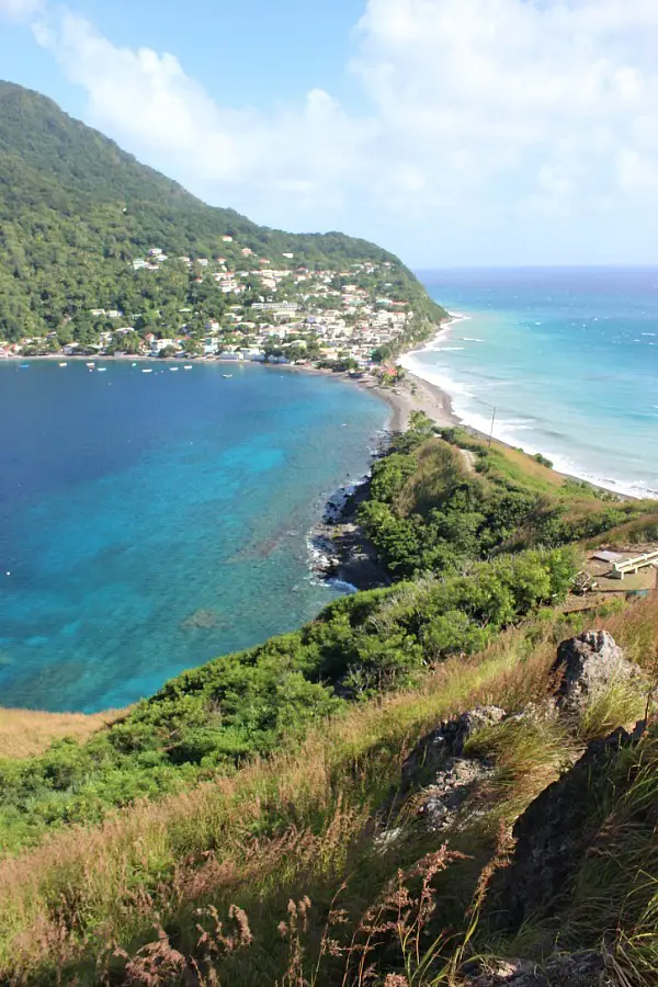 Scott’s Head on Dominica, one of the few offbeat islands in the Caribbean